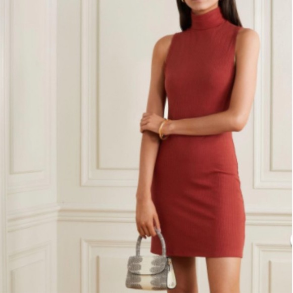 Reformation Rust Mini Dress - Picture 4 of 9